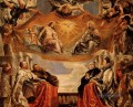 Die Trinity Adored durch den Herzog von Mantua und seine Familie Barock Peter Paul Rubens